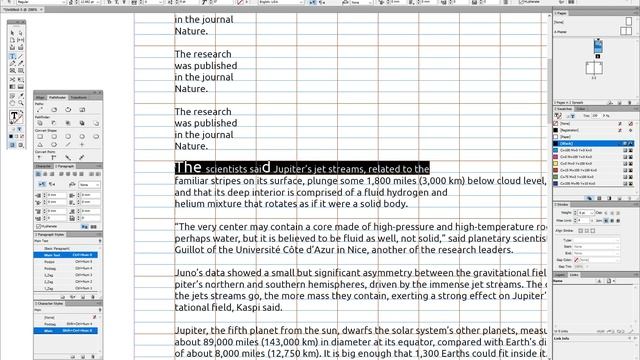 Adobe Indesign  В поисках гармонии... модульная сетка по Фибоначчи
