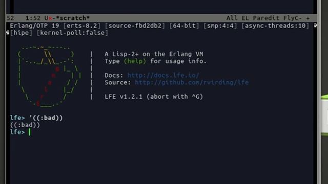 Lfe Emacs Problem