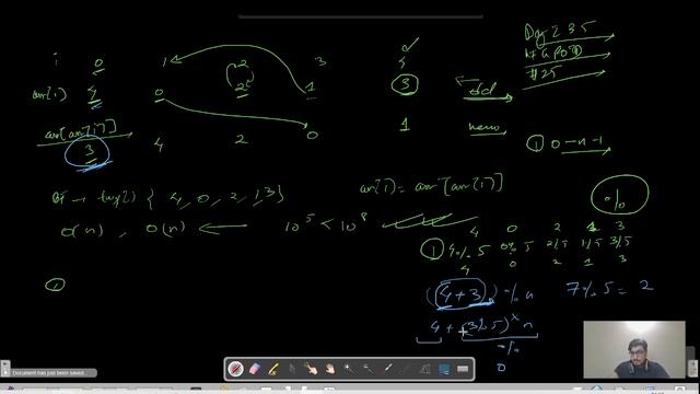 DAY 235 - Rearrange an array with O(1) extra space | JAVA | C++ | GFG POTD | 19 June смотреть онлайн