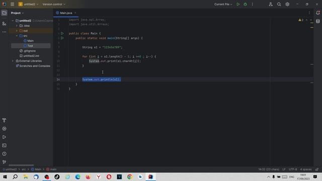Основы Java. Урок 047. Реверс строки. смотреть онлайн
