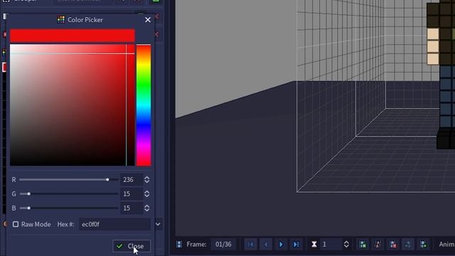 RPG in a Box - Voxel Editor Basics 12 - Palettes (Tutorial #13) смотреть онлайн