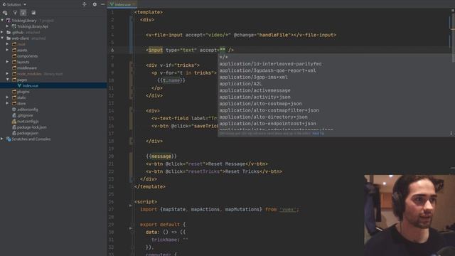ASP.NET Core, Nuxtjs, Vuetify - Video Uploads - Tricking Library Ep4 смотреть онлайн