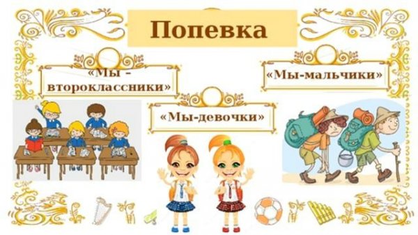 "Мы - второклассники" (классное рондо).Попевка
Автор видео: ArtStart@artstart7369