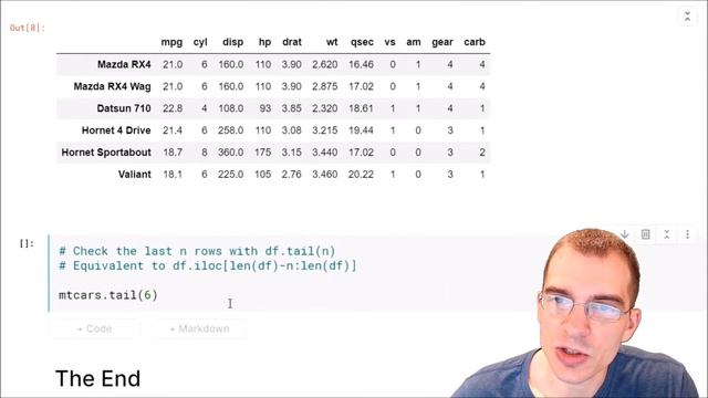 How to Check the First and Last Rows of a Data Frame in Pandas (Python) смотреть онлайн