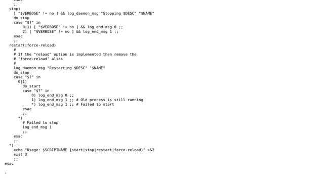 Unix & Linux: Passing variable in init.d script смотреть онлайн