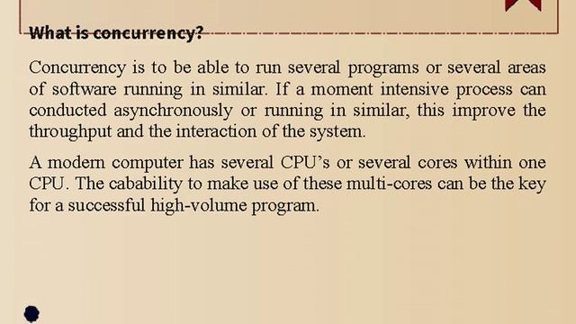 What is concurrency in Java смотреть онлайн