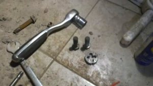 замена нижних рычагов qashqai часть 2