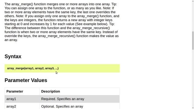 Array_merge PHP in English Part 6 смотреть онлайн