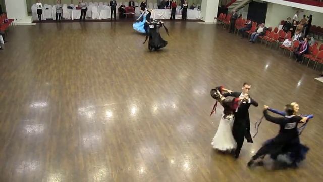 Медленный вальс (до B класса Взрослые) 08.04.2018 Рейтинг-Турнир Санкт-Петербурга (3 тур) смотреть онлайн