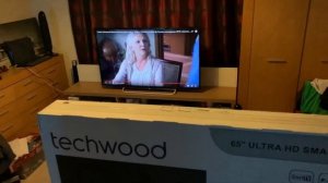 РАСПАКОВКА ТЕЛЕВИЗОРA - Огромный Телек 4K UHD на 65 дюймов !!!