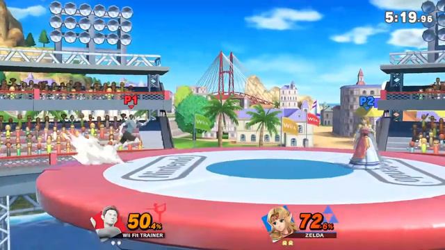 Wii Fit Trainer Vs. Zelda смотреть онлайн