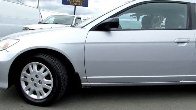 2004 HONDA CIVIC COUPE AT KOLENBERG MOTORS LTD смотреть онлайн
