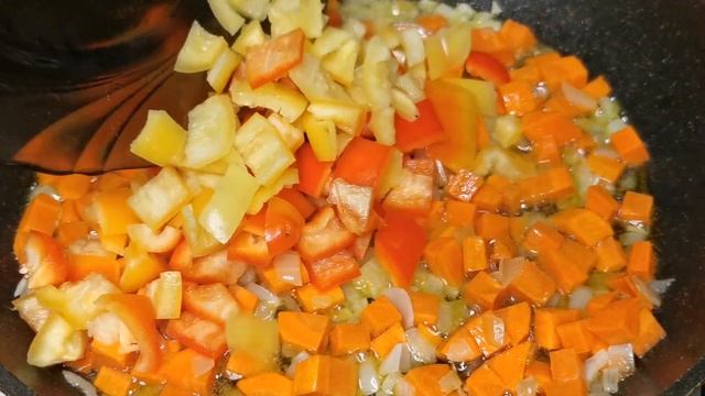 Универсальный ГАРНИР, рис с овощами. Любимый гарнир моего мужа.