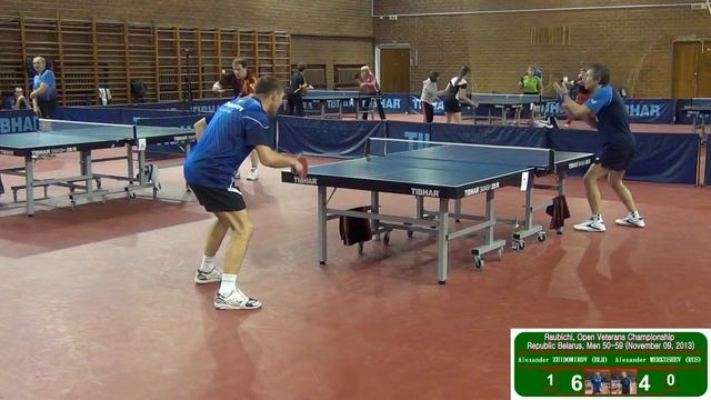 Alexander ZHIDOMIROV vs Alexander MERKUSHEV Raubichi, Belarus Open Championship Table Tennis смотреть онлайн