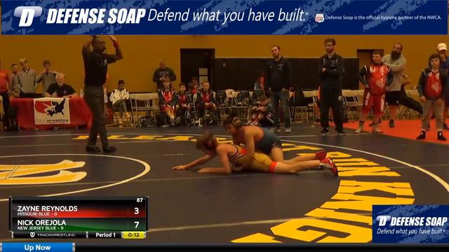 Mat 15 87 Zayne Reynolds Missouri Blue Vs Nick Orejola New Jersey Blue смотреть онлайн