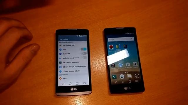 LG Spirit и LG Leon сравнительный тест смотреть онлайн
