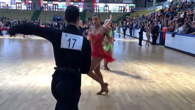WDSF 2023 Open Frankfurt - SAMBA - Egor & Mie (45/DEN) vs Andrei & Alexandra (68/GER) Hessen tanzt смотреть онлайн
