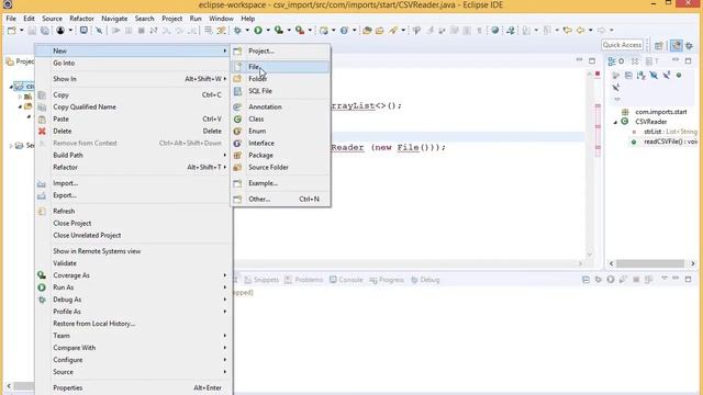 How to read a CSV file part1 смотреть онлайн