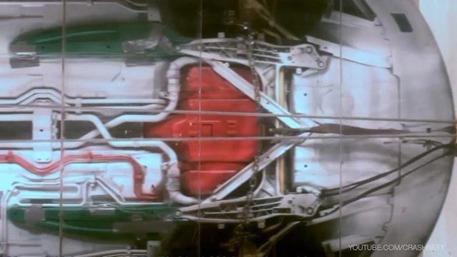 Porsche Boxster (987) Frontal Crash Test (2005–2012) смотреть онлайн