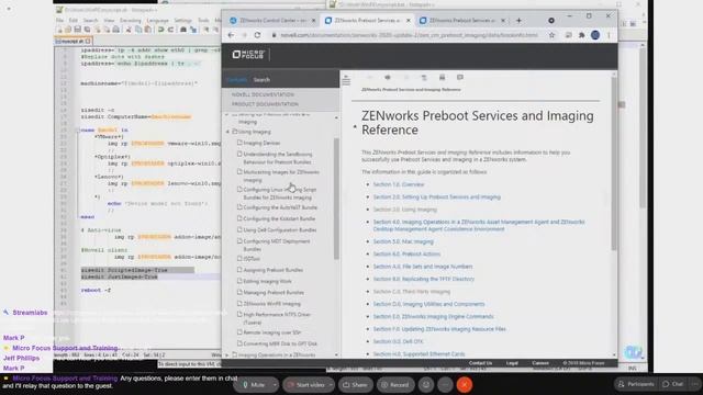 ZENcast Live! ZENworks Imaging from Linux to WinPE (Part 2b) смотреть онлайн