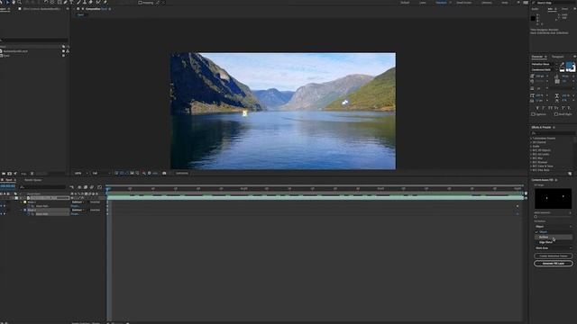 After Effects Tutorial - Using Content-Aware Fill to Remove Objects from Video смотреть онлайн