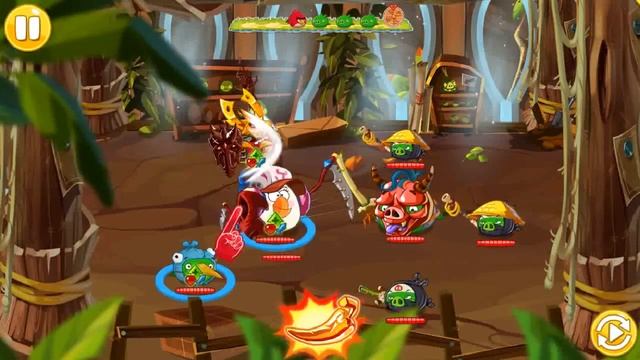 Angry Birds Epic Thursday Dungeon Gameplay Holiday Special Part 4 смотреть онлайн