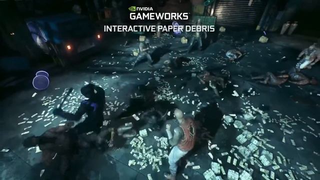 Batman: Arkham Knight NVIDIA PhysX and Gameworks Trailer смотреть онлайн
