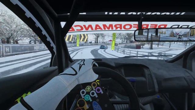 Winter Rally Cockpit Cam POV - 2016 HOONIGAN GYMKHANA 9 FORD FOCUS RS RX (WP) смотреть онлайн