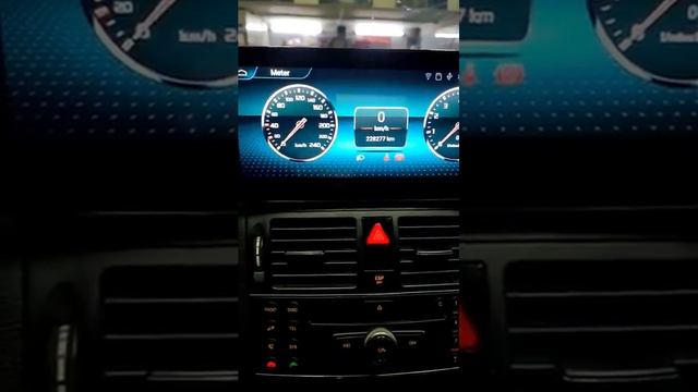 MERCEDES W204 Android multimedia & reverse camera смотреть онлайн