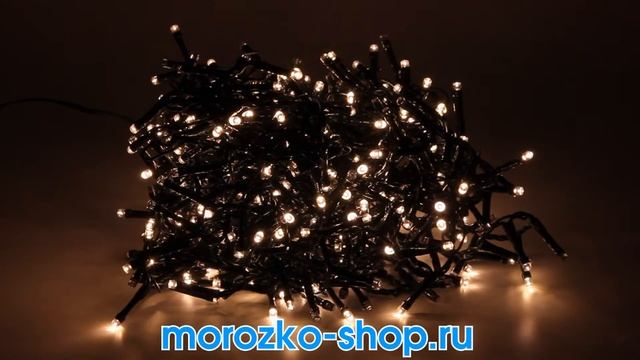 Электрогирлянда SNAKE-ЗМЕЙКА, 560 тёплых белых LED ламп, 11+3 м, контроллер, уличная AX8510610 смотреть онлайн