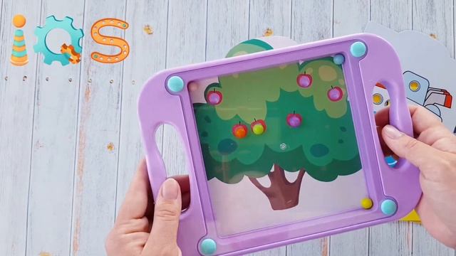 РАЗВИВАЮЩАЯ ИГРА БАЛАНСИР НА КООРДИНАЦИЮ ДВИЖЕНИЙ С ШАРИКАМИ 3+ смотреть онлайн