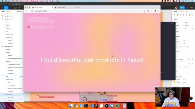 Live Coding - Personal Site - Part 1 смотреть онлайн