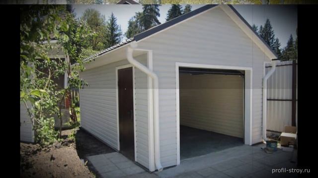 Гараж на одну машину смотреть онлайн