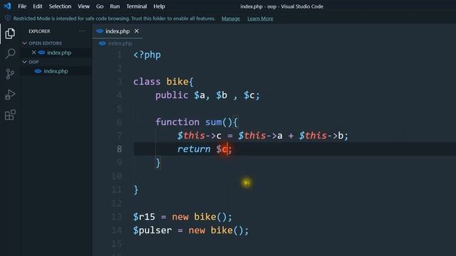 2. PHP OOP - Class and Objects - Advanced PHP With смотреть онлайн