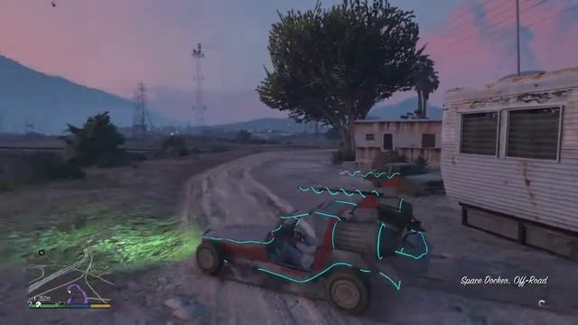 GTA 5: Showcasing the Space Docker cutscene + vehicle смотреть онлайн