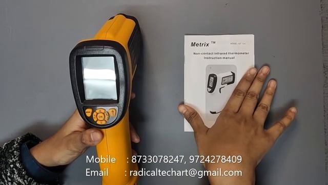 Non-Contact Infrared Thermometer (Pyrometer) Metrix+ MT 12Am #High #Temperature #Infrared смотреть онлайн