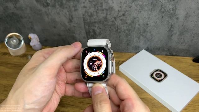 Apple Watch Ultra unboxing aesthetic and accessories смотреть онлайн