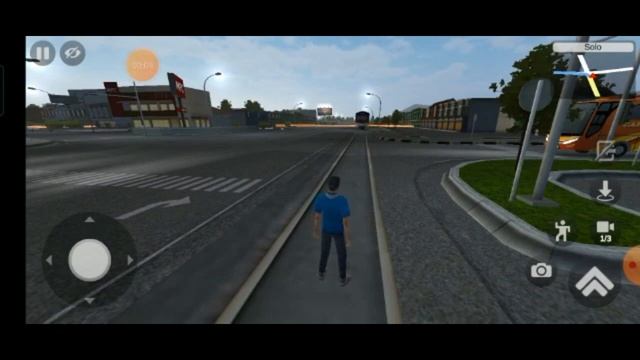 I got hit by train in Bus Simulator Indonesia and go outside orange line смотреть онлайн