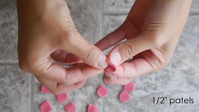 How to Make Felt Flower : Dahlia смотреть онлайн