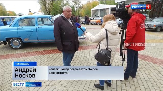 "Dodge" 41-го года, военный ГАЗ, мотоцикл Вермахта: в Чебоксарах прошла выставка ретро-авто смотреть онлайн