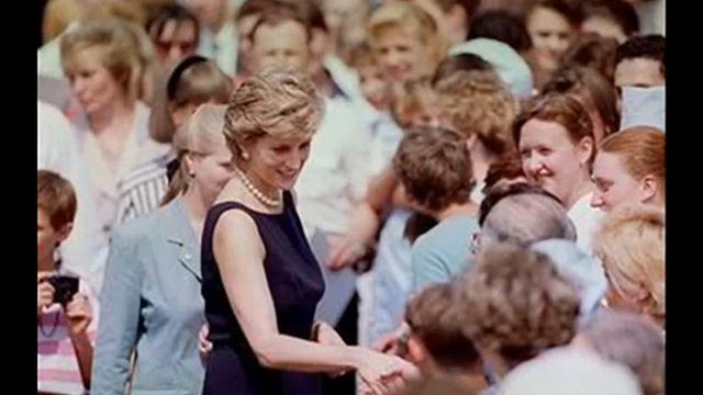Princess Diana In Moscow, Russia