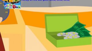 Wheels on the bus 2D |  Kids Nursery Rhymes | The Wheels on the bus go round and round