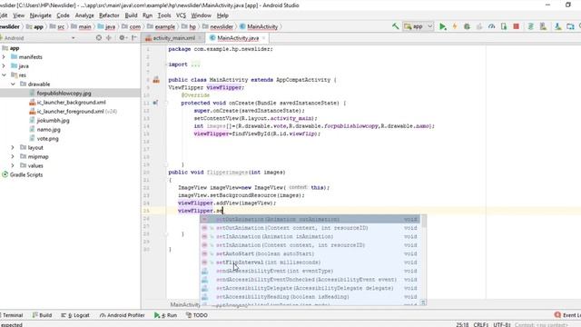 How to use ViewFlipper (Slider) in Android Studio 3.1.3 смотреть онлайн