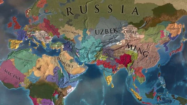EU4 AI Only Timelapse - Reversed Trade Routes смотреть онлайн