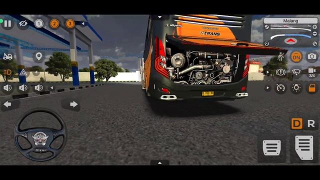 Mod Bussid JB3 SHD Mercedes Benz 1836 Single glass