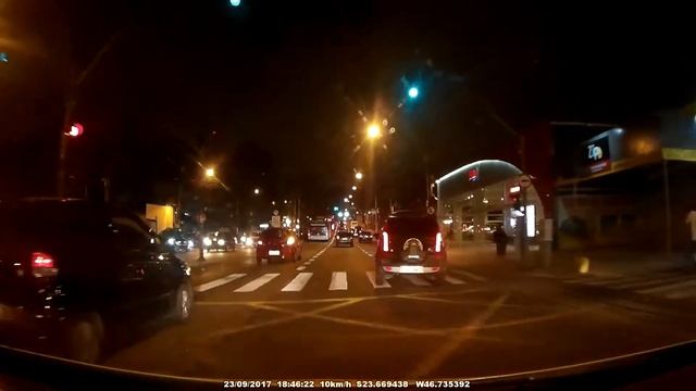 Câmera Anytek AT66A com gps logger teste noturno . смотреть онлайн