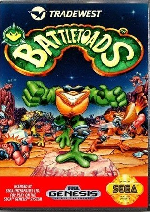 Sega Mega Drive 2 (Smd) 16-bit Battletoads Полное прохождение