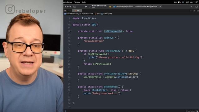 Creating a Custom Framework in Swift in 2022 смотреть онлайн