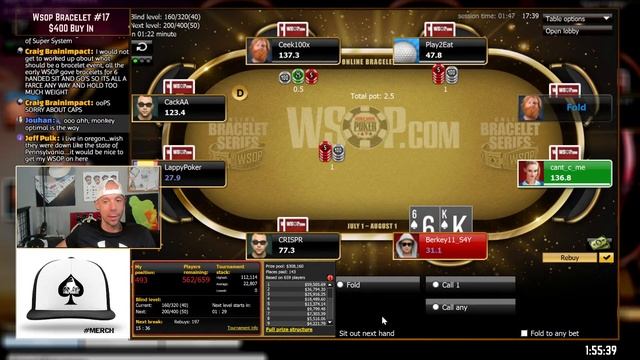Saturday Swag GIVEAWAY!!! | World Series Of Poker Online Bracelet Event #17 | Solve For Why