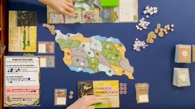 Spirit Island Playthrough (w/ Jagged Earth & Branch and Claw) | Optimal Play смотреть онлайн